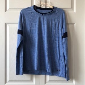 Under Armour Blue Long-Sleeve Top